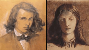 Dante Rossetti and Elizabeth Siddal