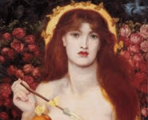 Elizabeth as Dante's muse.