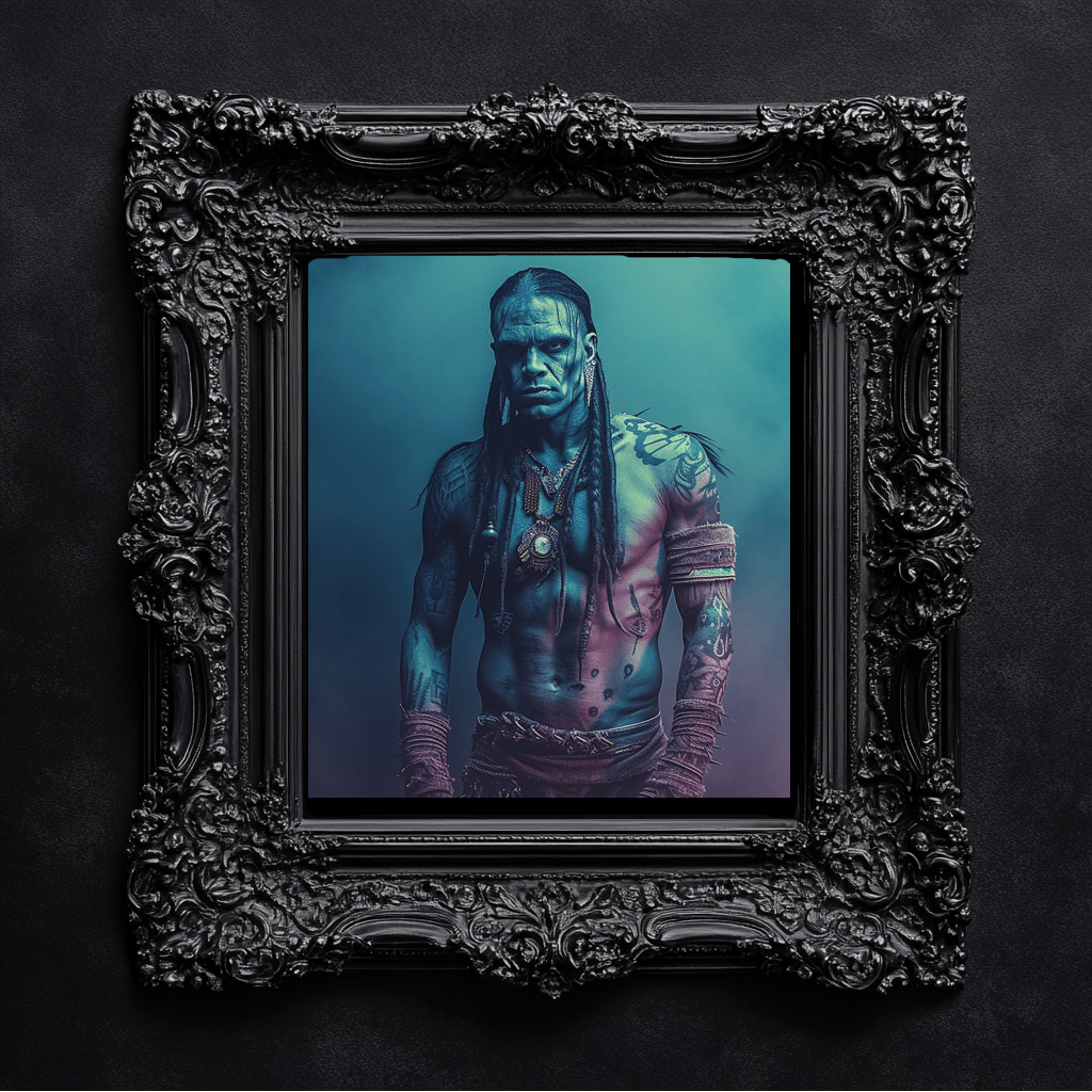 Zombie Warrior Mockup