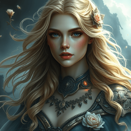 Freyja, Norse goddess of love and war, wields paradoxical power. Master of seiðr magic, she taught Odin its arts. Her golden tears and Brísingamen necklace embody desire’s alchemy. Claiming warriors for Fólkvangr, she merges fertility with battle. A timeless icon, Freyja’s mysticism captivates seekers of divine duality.