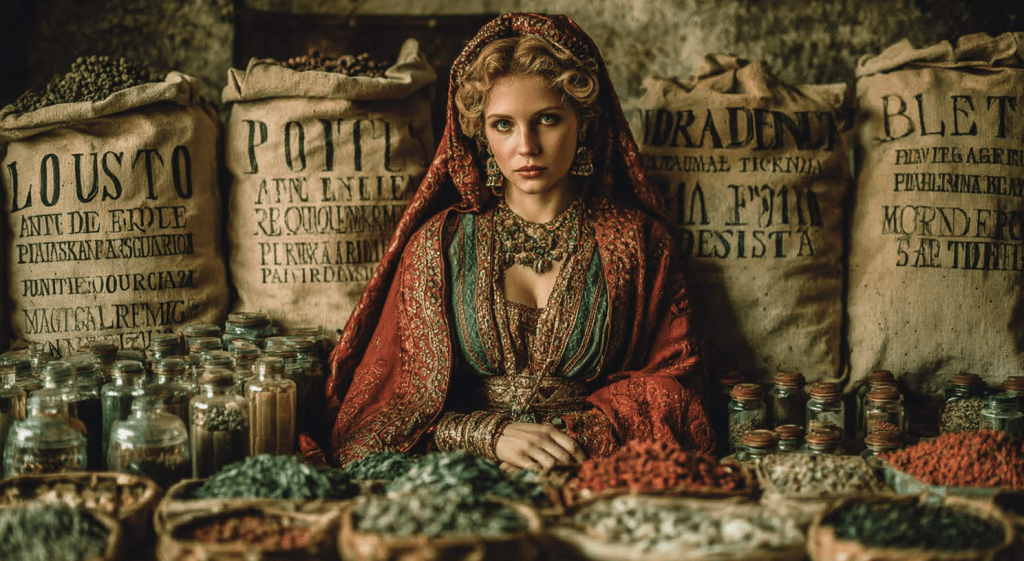  Locusta of Gaul turned botanical knowledge into a deadly trade. 