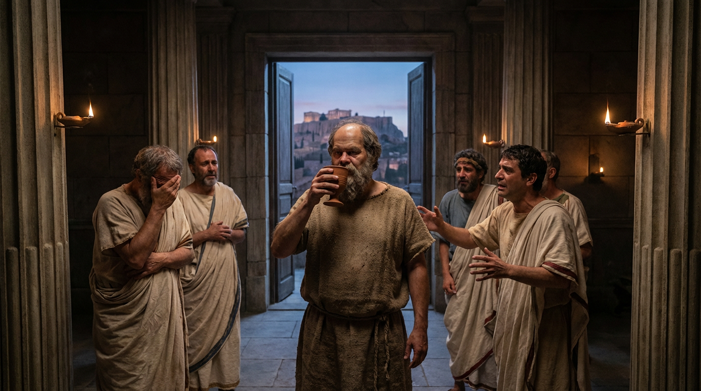 The Man Who Drank Poison: How a Stonecutter’s Son Became Philosophy’s Greatest Ghost