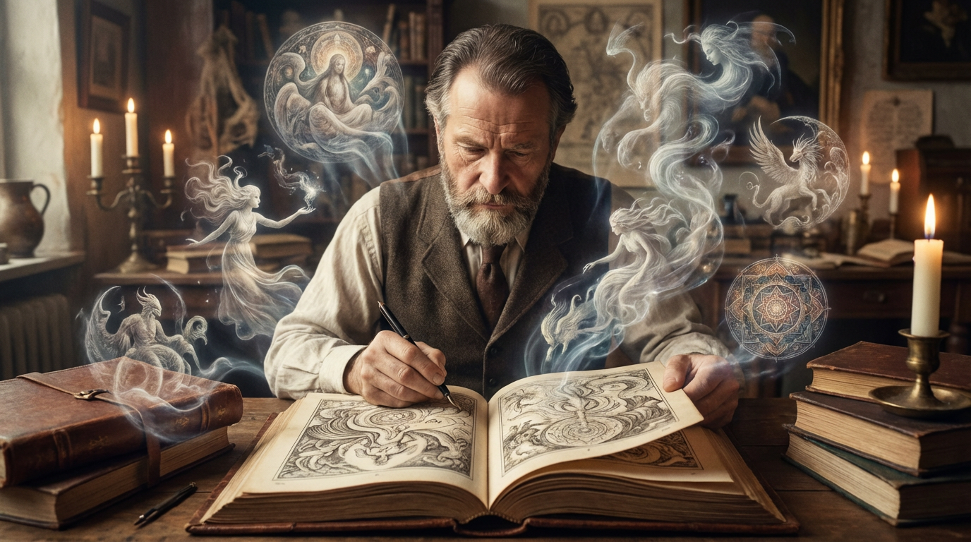 The Forbidden Tome: Inside Carl Jung’s Secret 16-Year Descent Into Madness and Myth