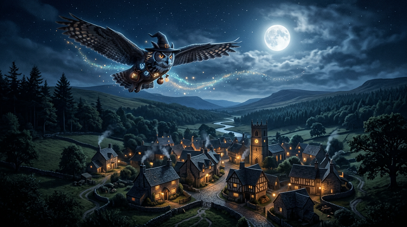 The Owl That Wears a Woman’s Grief: A Field Study of Las Lechuzas in the Borderland Dark